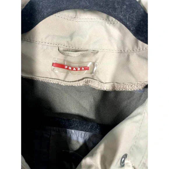 Prada Tan Trench Coat - Picture 5 of 10